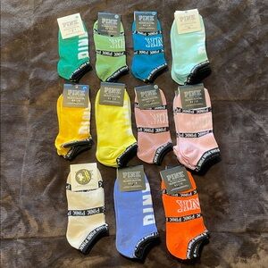 PICK ONE - PINK Victoria's Secret Ankle Socks - BUNDLE MULTIPLE FOR DISCOUNT!